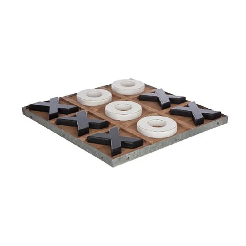 Jeu de morpion Bois - 35x2,9x35cm-0