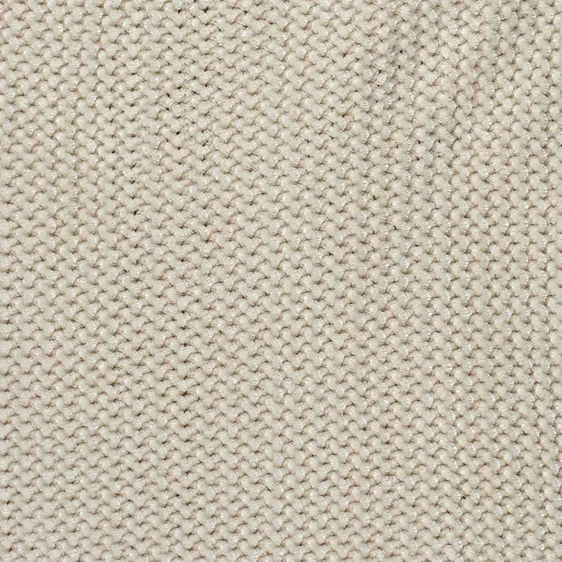 Plaid chenille frange Beige - 120x150cm-3
