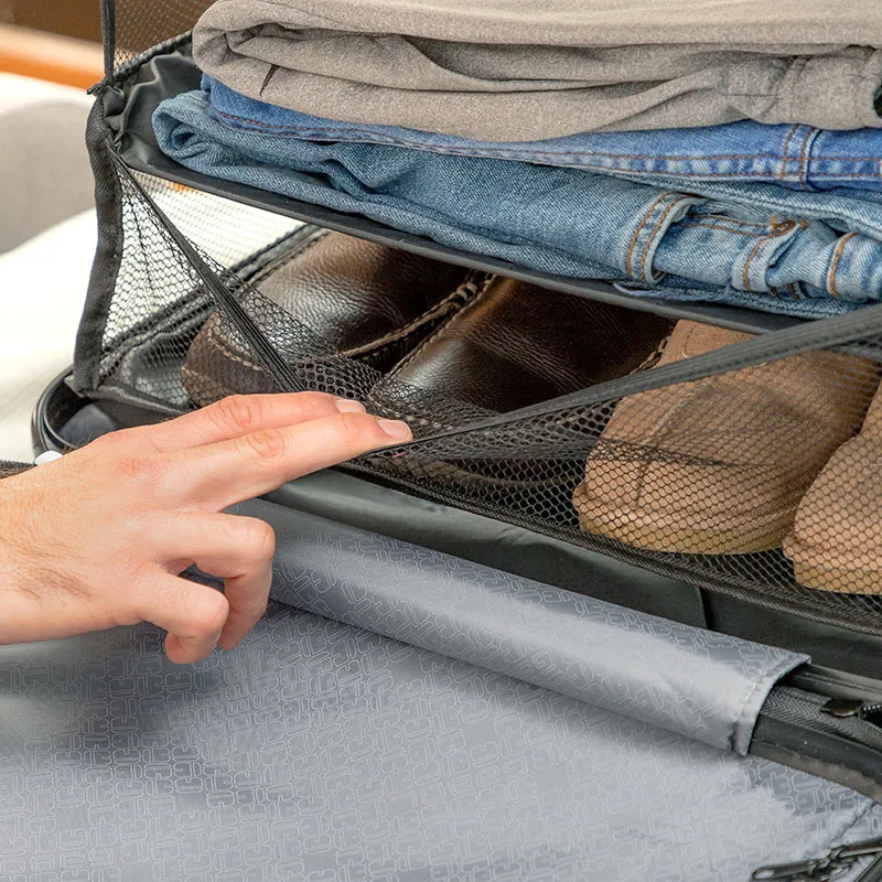 Étagère pliable portative pour bagages - 45x74x32cm-1