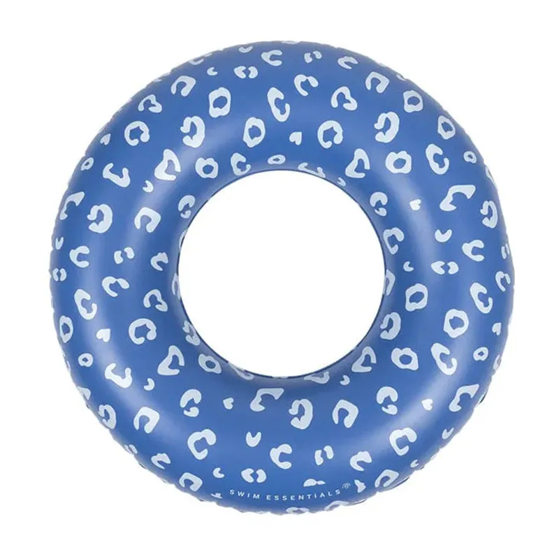 Bouée gonflable Léopard Bleu Ø90cm - 6+-0