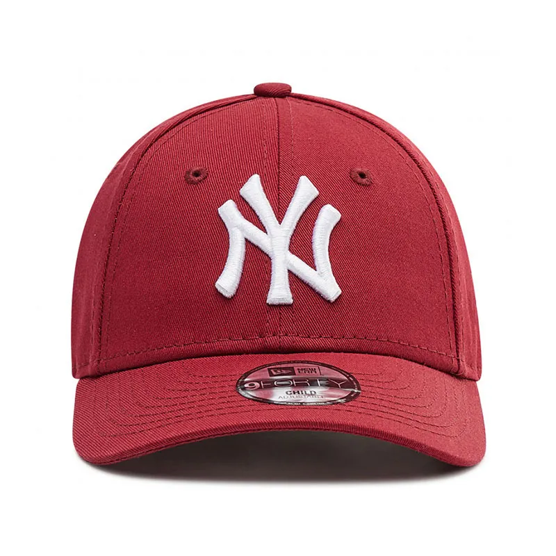 Casquette 9Forty New york yankees Enfant New Era - Bordeaux-1