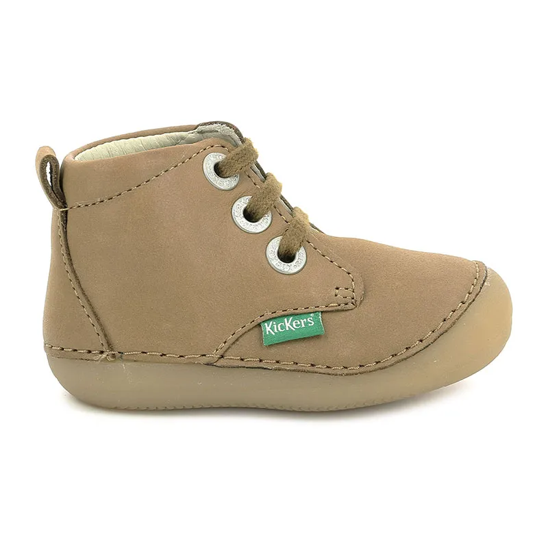 Botillons lacets Soniza - Camel-0