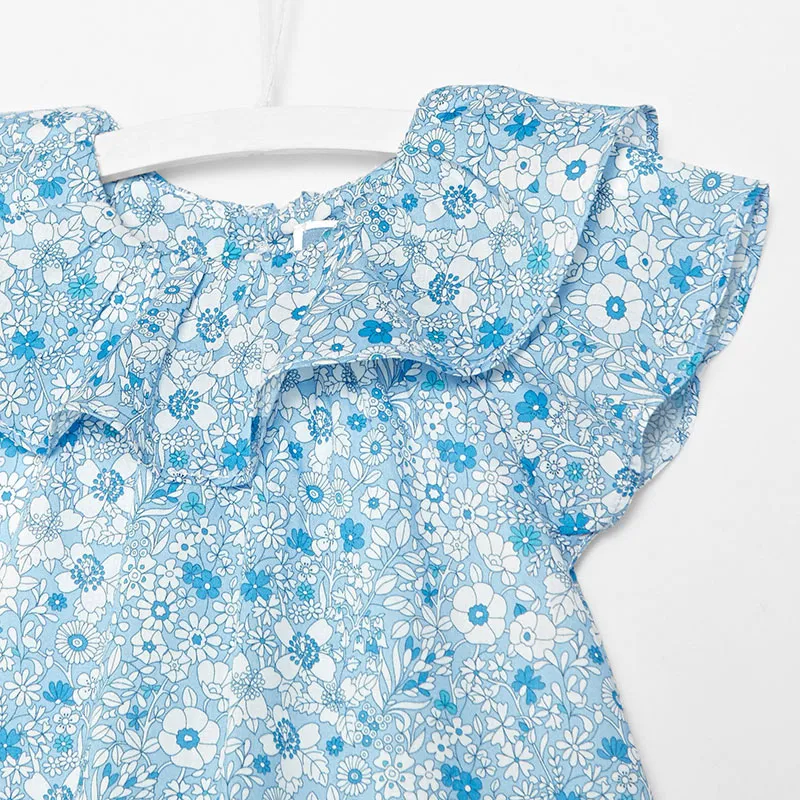 Robe Lyrisme Bébé Jacadi - Bleu/Blanc - MODE RENTRéE-2