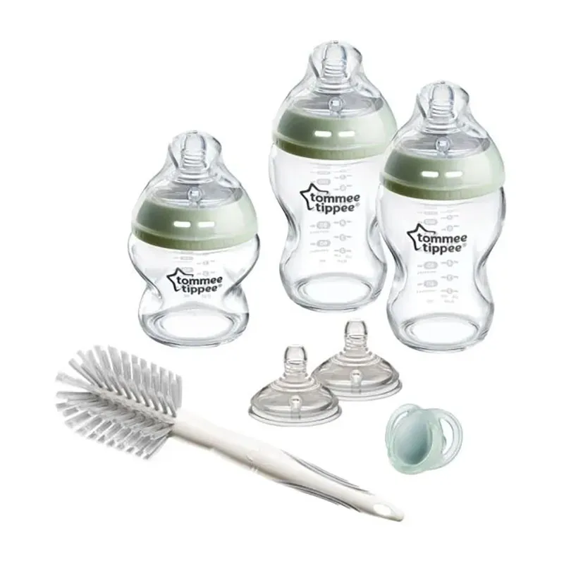 Coffret Naissance Biberons en Verre Natural Start - Mixte-0