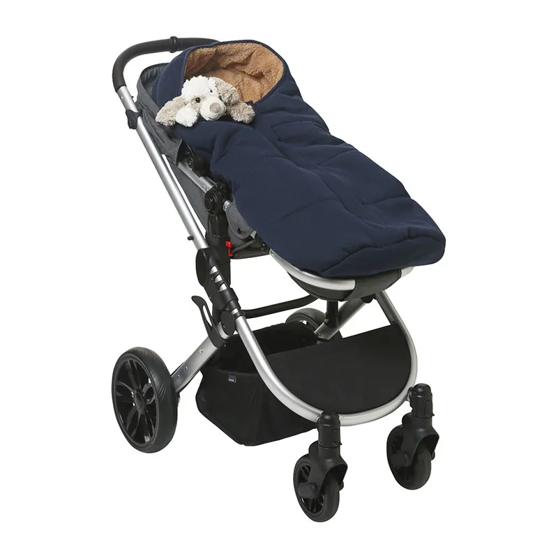 Chancelière pour poussette - Bleu-0
