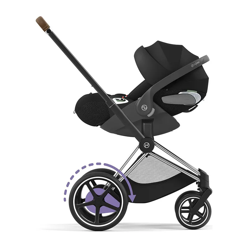 Poussette électrique ePRIAM Chrome Brown/Ferrari Grey - 0m+-4