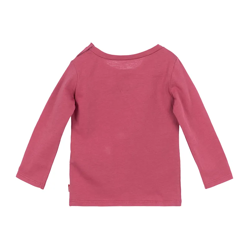 Sweat Bébé Batwing - Rose Wine-1