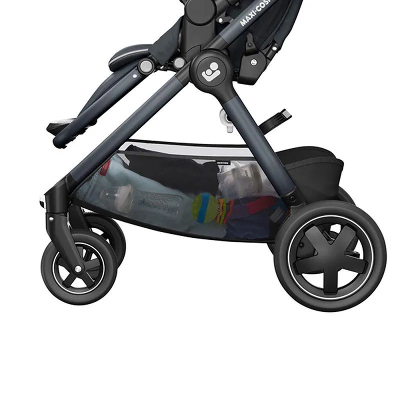 Trio Poussette Compacte Adorra2 + Cosi Tinca sans base + Nacelle Jade Gris - 0m+-4