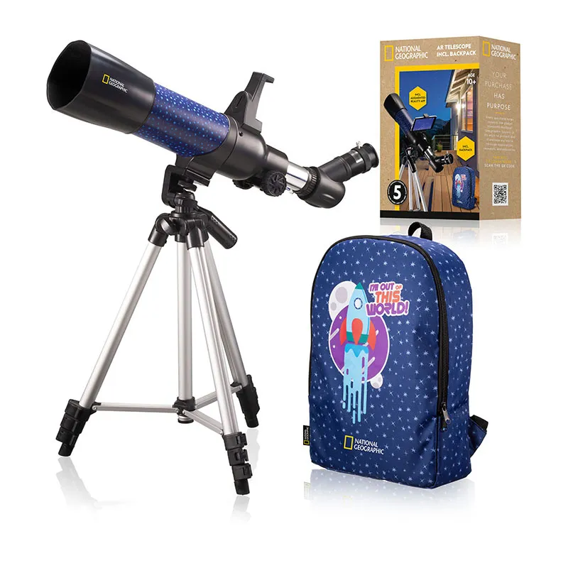 Télescope 70/400 + Sac à dos Bleu - 10+-8