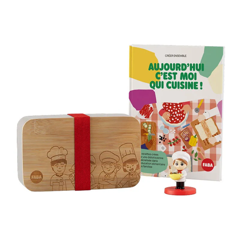 Pack Cuisine 1 Perso. + Livre + Lunch box - 3-5+-0
