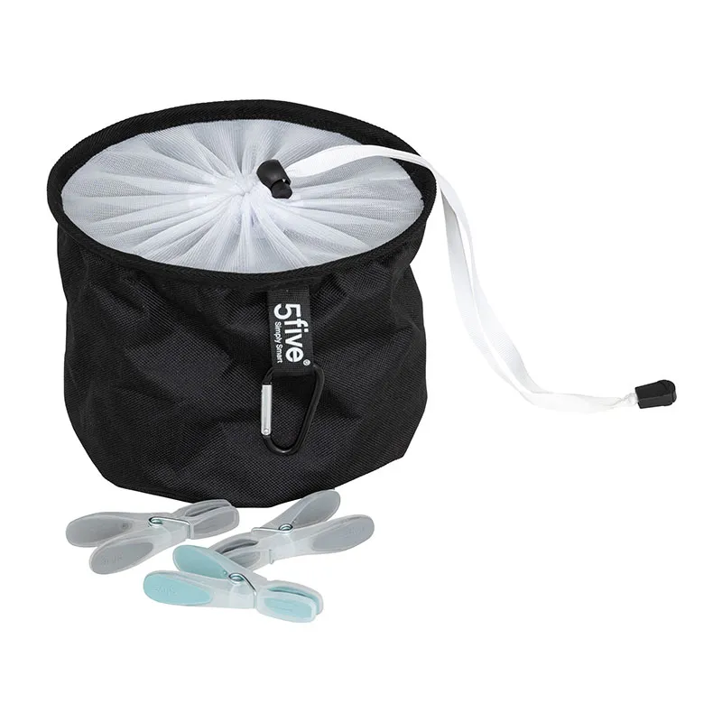 24 Pinces à linge Rubber + Sac - ø18,5x14cm-0