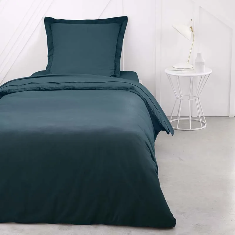 H. de Couette Coton Essential Paon - 140x200cm-1