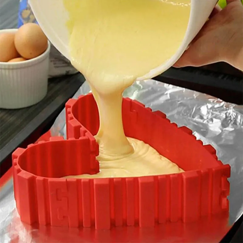 Moule à gâteau magique modulable Silicone - 4pcs-1