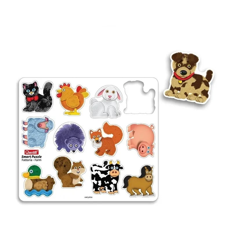 Puzzle magnétique Smart Puzzle Ferme 13pcs - 24m+-1