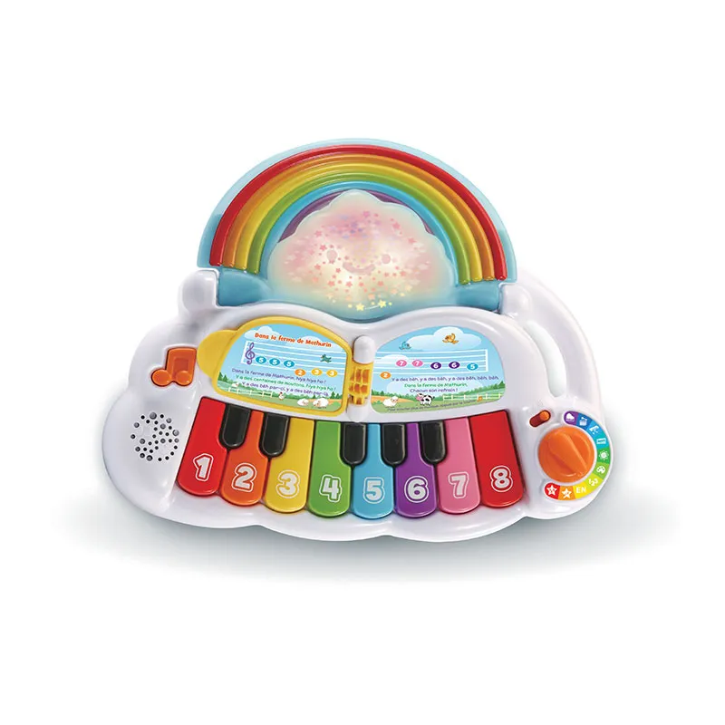 Piano Arc-en-ciel Lumi Magique - 12m+-0