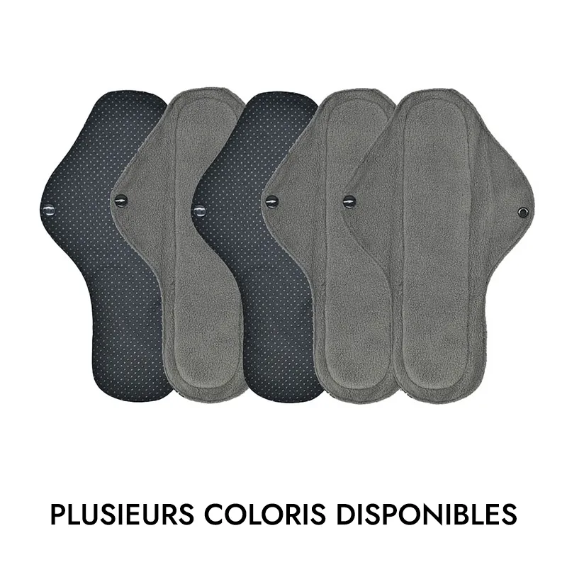 5 serviettes lavables Bambou - Nuit-2