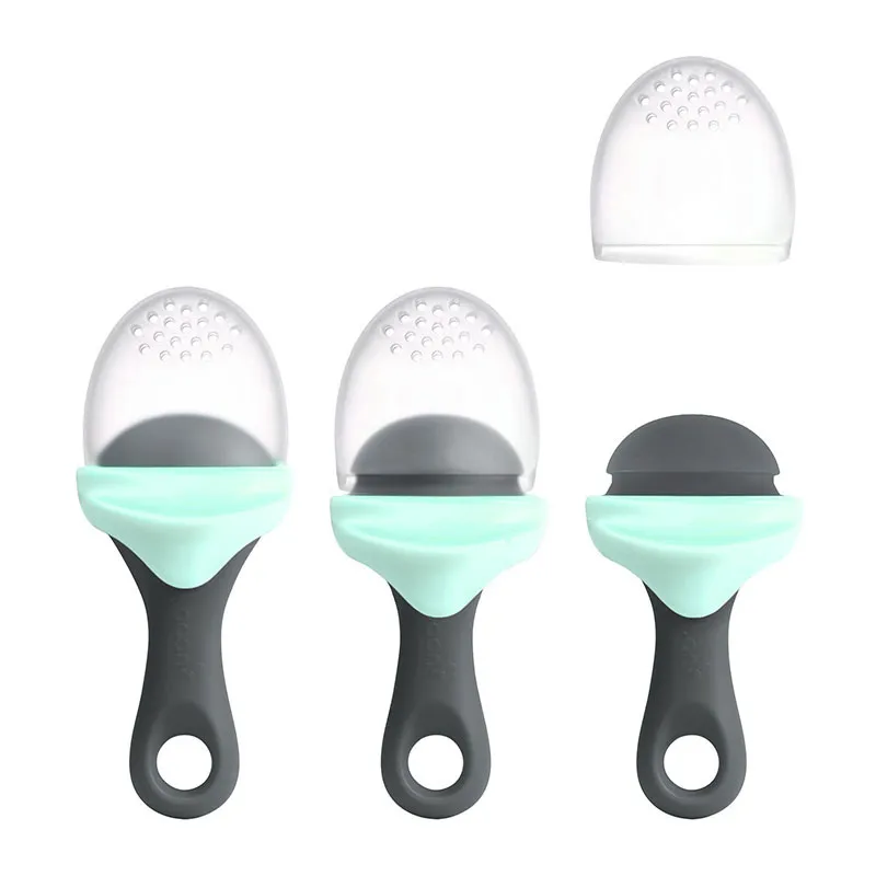 Sucette alimentaire Pulp Silicone Menthe - 6m+-3
