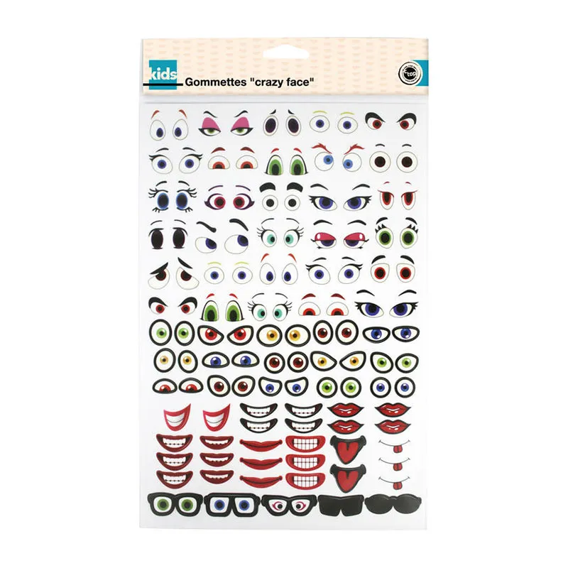 Stickers & Gommettes Visages - 716pcs-7
