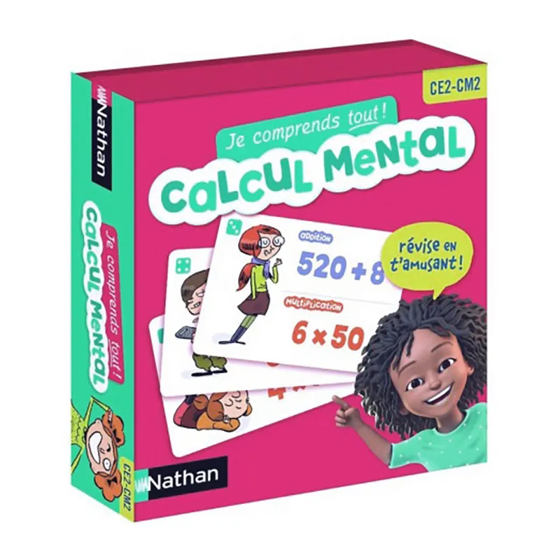Jeu Je comprends tout Calcul mental - 8+-0