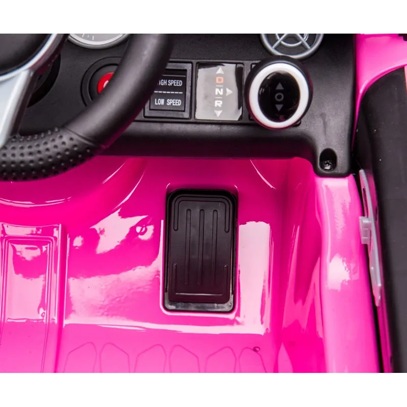 Voiture à batterie Mercedes-Benz SLC Rose - 36m+-11