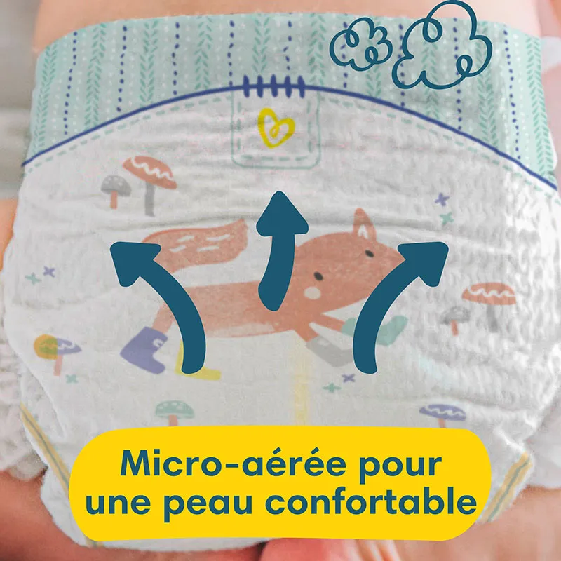 Couches Pampers Premium Protection T.4/9-14kg - 1x174-2
