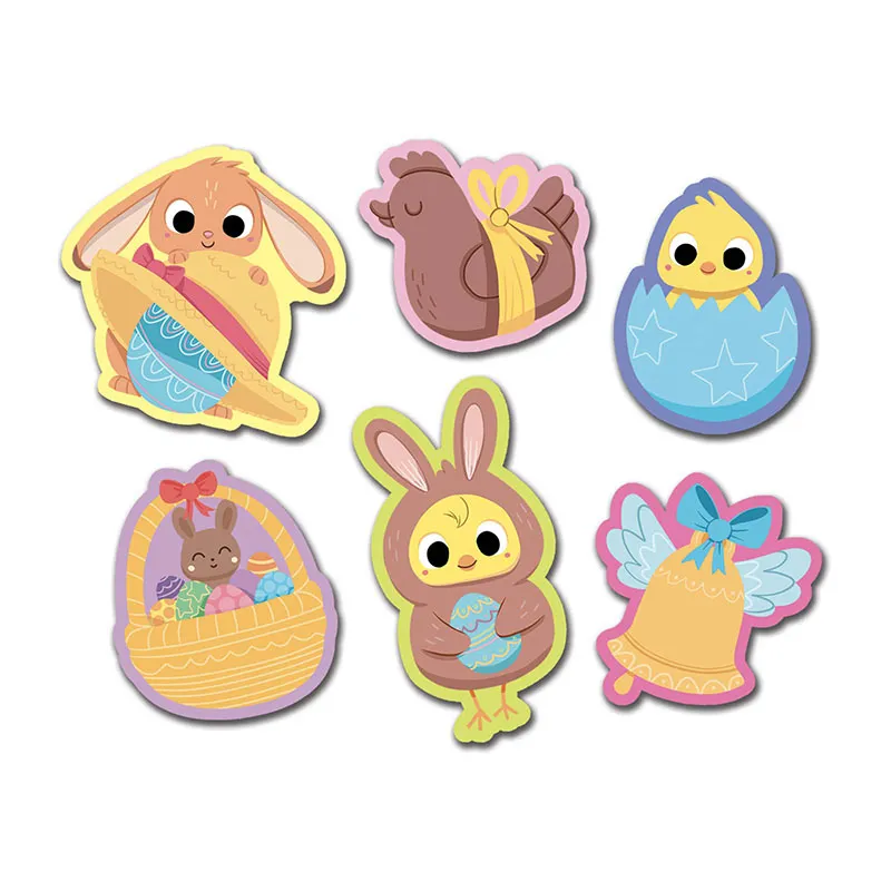 100 Gommettes Pâques - 18m+-1