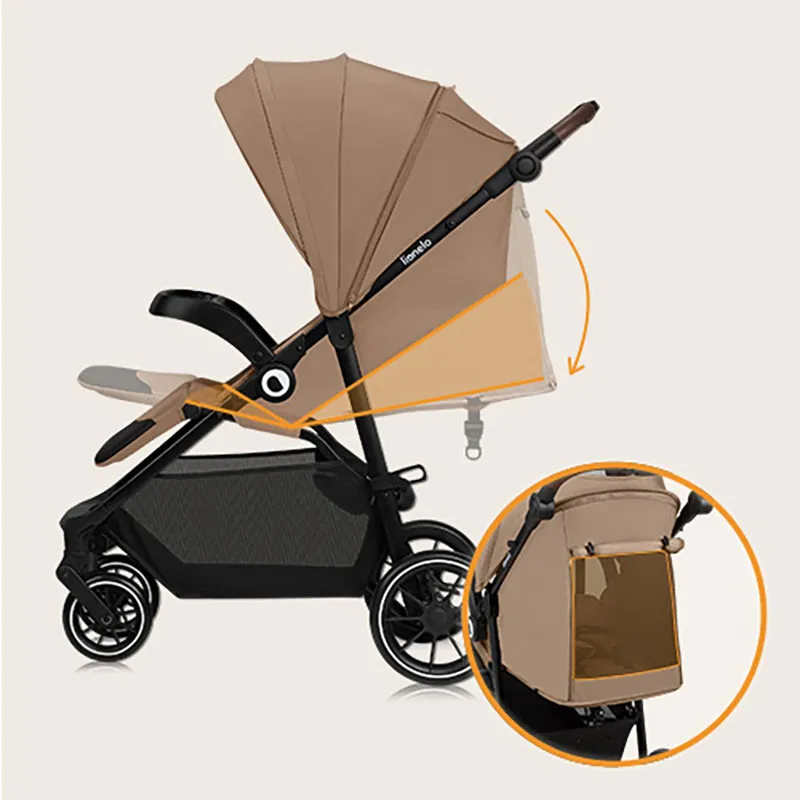Poussette Canne Emma One Beige Sand - 6m+-8