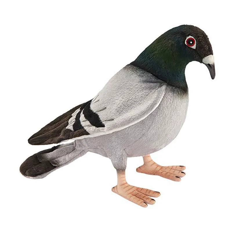 Peluche Pigeon voyageur Hansa - 20cm-0