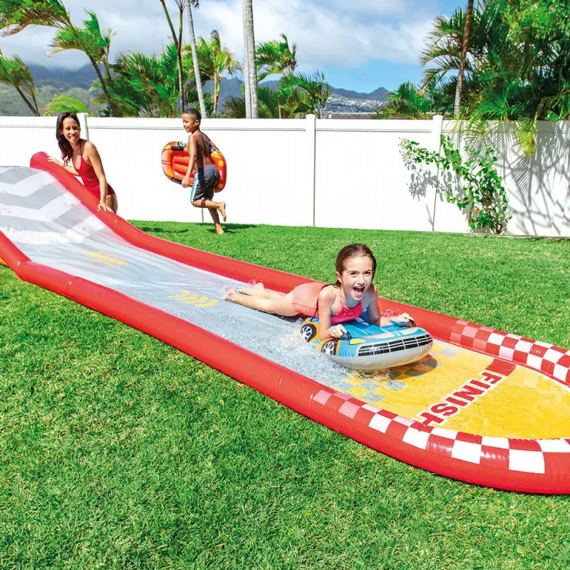 Tapis de glisse Gliss party Formule 1 - 561x119x76cm-0