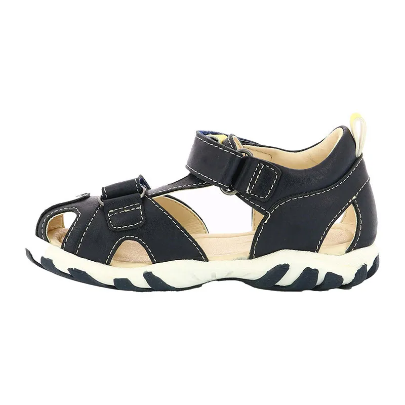 Sandales Enfant Toppo Mod 8 - Marine/Jaune-3
