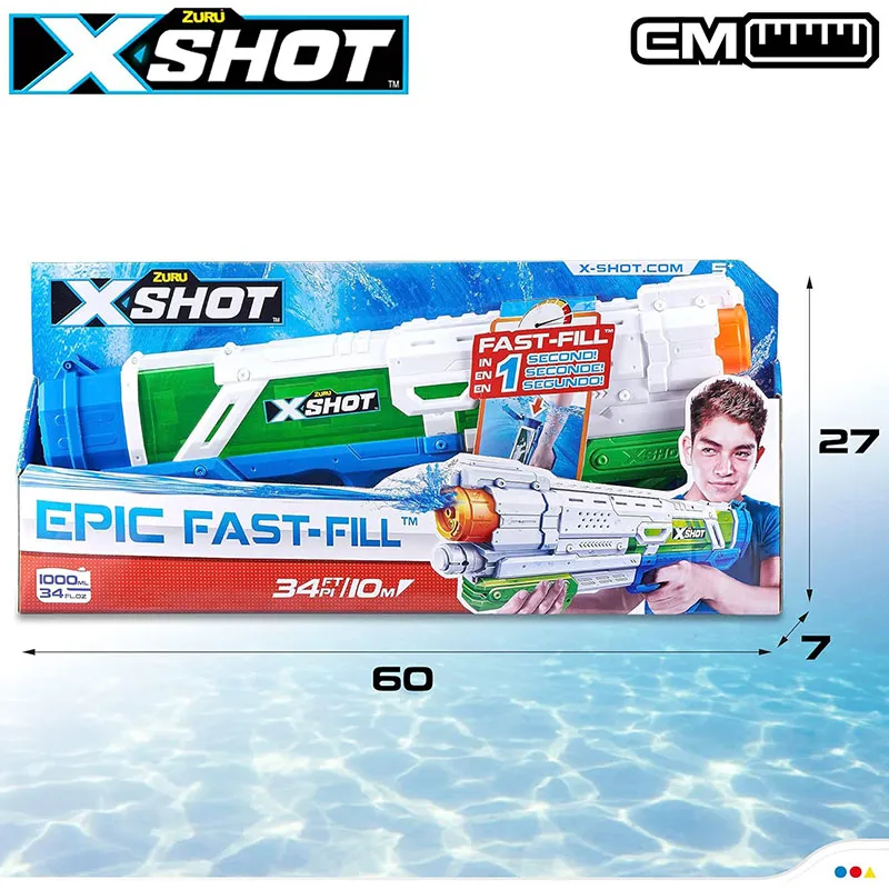 Pistolet à eau X-Shot - 5+-7