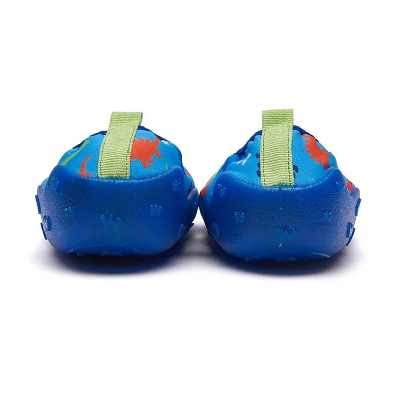 Chaussons de bain antidèr. Dinos - Bleu-4