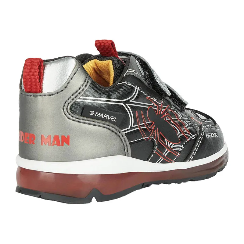 Sneakers lumineuses Todo Spiderman - Noir/Marron-3