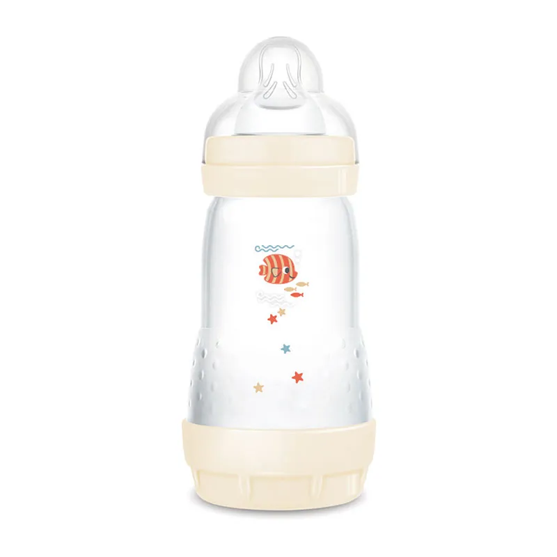 2 Biberons Easy Start anti-colique 260ml Tétine 2 - Menthe/Coton-1