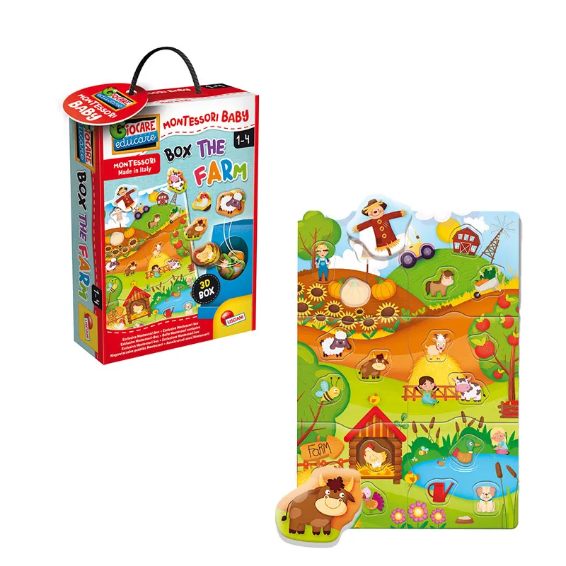 Coffret Ferme Montessori Baby 26pcs - 12m+-2