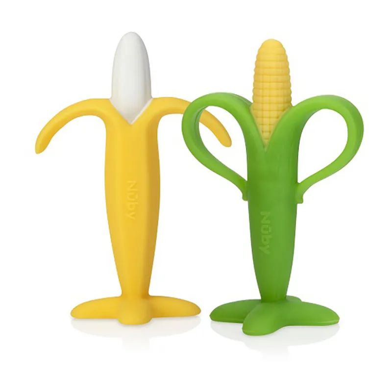 2 anneaux de dentition maïs/banane - 3m+-0