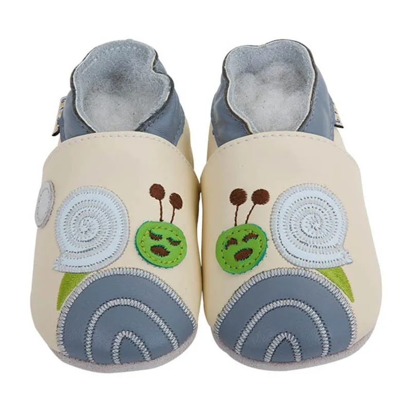Chaussons en cuir Escargot-0