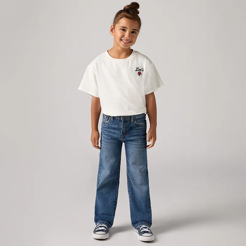 Jean Enfant Wide leg destruction - Level Up-0