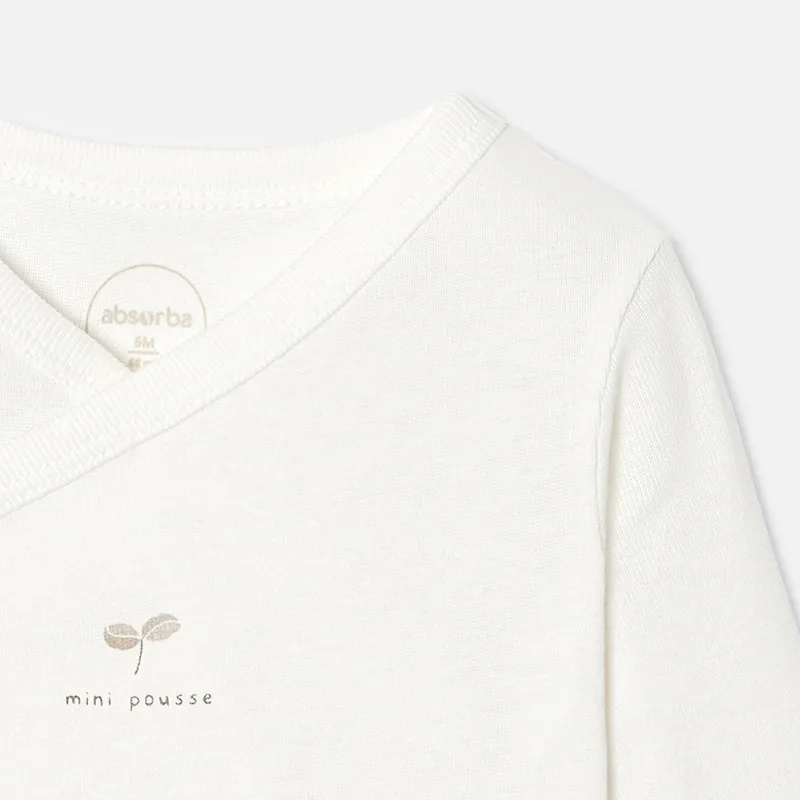 Body ML Coton BIO Mixte - Beige mulot-4