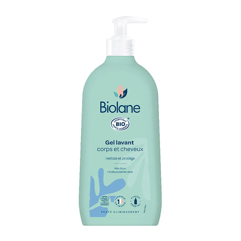 2 Gels Lavants Corps et Cheveux BIO - 2x500ml-1