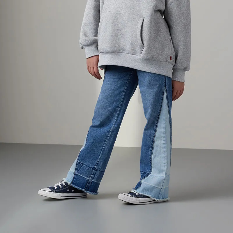 Jean 94 Baggy Wide Leg Release Junior - Drew me in-0