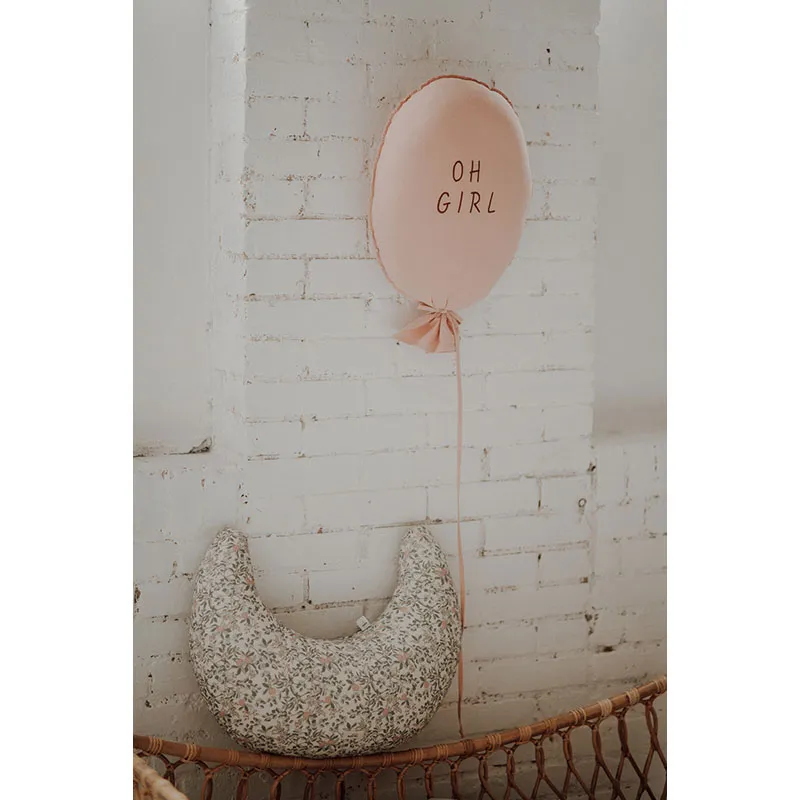 Coussin Ballon déco. delux Oh Girl Rose/Gold - 50x40cm-2