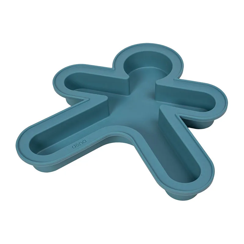 Moule à Pâtisserie Silicone Personnage Bleu - 25x29x3,5cm-1
