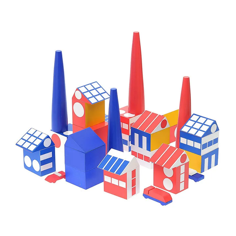 Cubes Factory Town Ladislav Sutnar 33pcs - 24m+-0