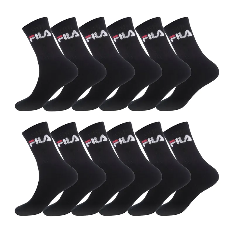 12 Paires de chaussettes Homme Fila - Noir-0