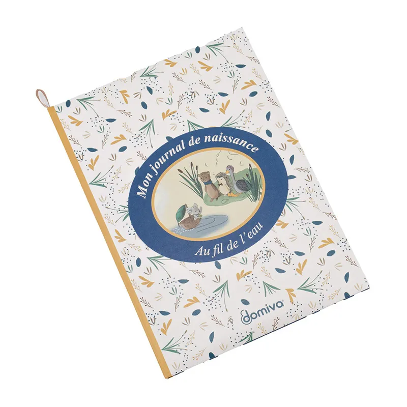 Mon journal de naissance Au Fil de l'eau - 21x24cm-0