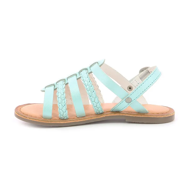 Sandales Distrez - Turquoise-3