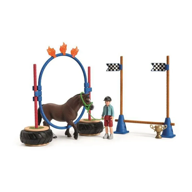 Course d'agility pour Poney - Farm World-0