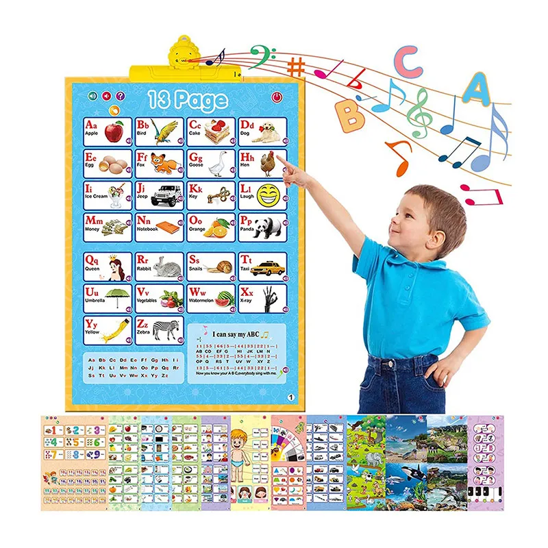 Livre d'apprentissage de l'anglais Sons & Tableau - 36m+-1