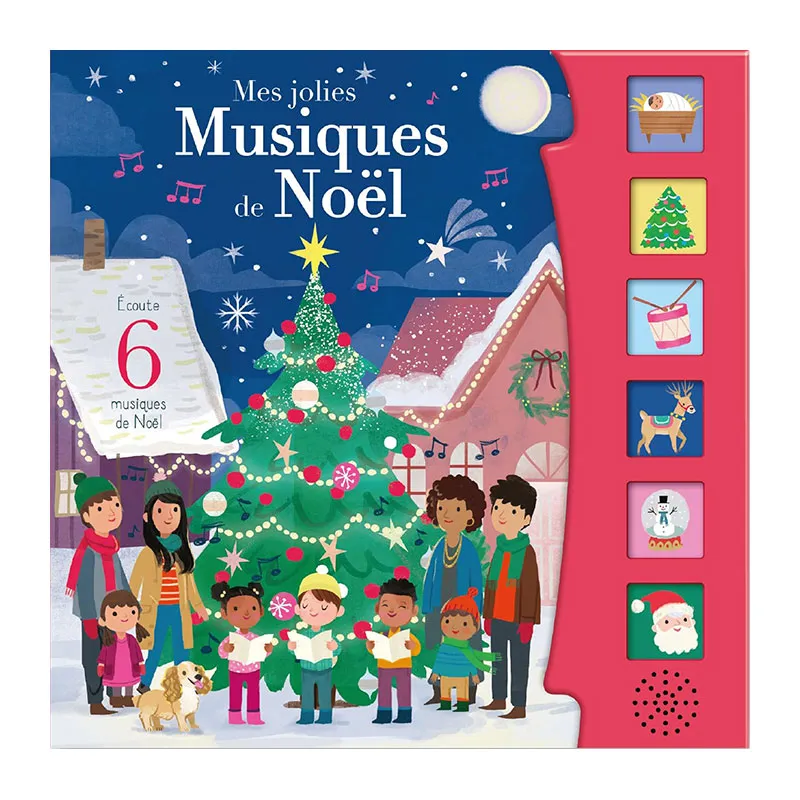 Livre sonore Mes jolies musiques de Noël - 36m+-0